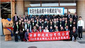 ▲去年郵政人員參訪日本的郵政機構。（圖／翻攝自公務出國報告資訊網站）