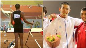 撐竿跳選手葉耀文臉書