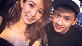 郭書瑤和金陽／翻攝自郭書瑤-瑤瑤臉書