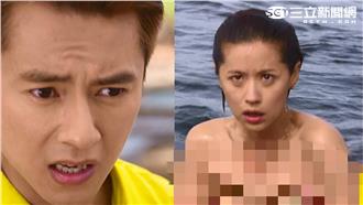 林予晞濕身喬奶　李國毅看到傻住啦！