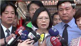 蔡英文台南拜票