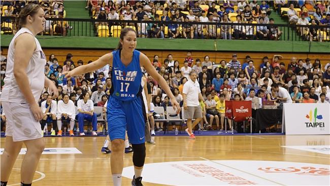 包喜樂坐鎮禁區　台灣20分大勝紐國