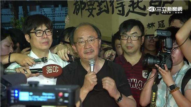教育史最黑暗！柯建銘赴立院發表聲明