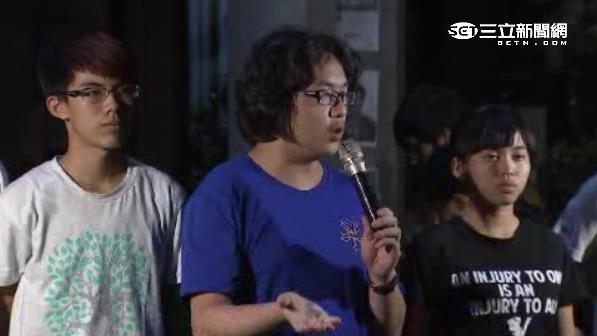 反課綱學生明與教長對談　將提2訴求