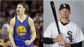 浪花弟弟,Trayce Thompson,Klay Thompson（合成圖／美聯社／達志影像）