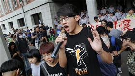 反課綱（圖／美聯社／達志影像）