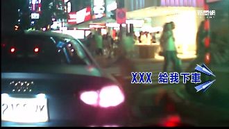 只因一聲「叭」　名車駕駛當街毆運將