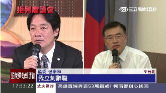 火速彈劾賴清德　監委：聖人無法治國