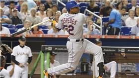 紐約大都會隊Yoenis Cespedes（圖／美聯社／達志影像）