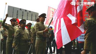 影／白狼來了！扮日本軍踢館民進黨