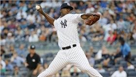 紐約洋基隊Luis Severino（圖／美聯社／達志影像）