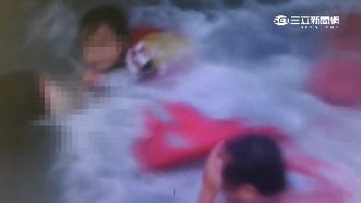 與雙胞胎女兒溺水　母女雙亡1女失蹤