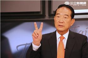 宋楚瑜 (林敬旻攝)