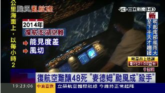颱風天搭機風險高　起降如搭雲霄飛車