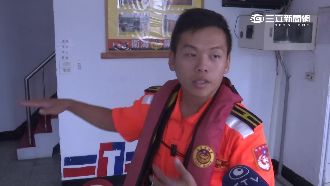 海水灌進安檢所　海巡人員驚聲尖叫