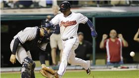 洋基印第安人跨夜戰（圖／美聯社／達志影像）