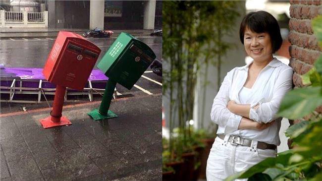 喜歡歪腰郵筒蠢？龍應台：搬遷才蠢