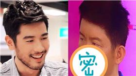 曾國城撞臉高以翔(翻攝自曾國城臉書)