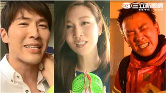 王識賢救火全身濕　曾莞婷嚇到叫不停