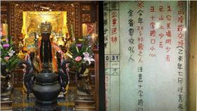 城隍公告「今年要收96人」／台灣府城隍廟臉書