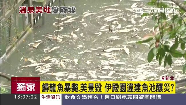 獨／直擊災後伊殿園　溫泉美地變廢墟