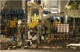 泰國爆炸畫面（圖／美聯社／達志影像）