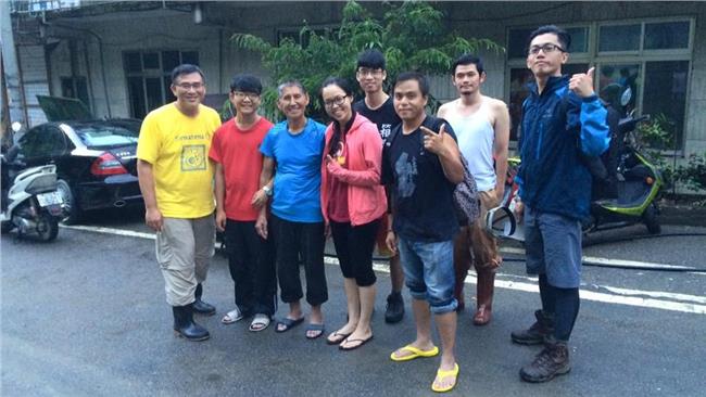 周世倫進烏來救災：愛土地要身體力行