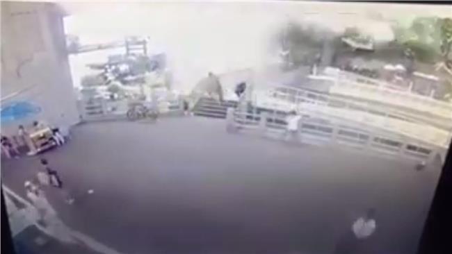 泰國再傳爆炸　男子橋上丟小型炸彈