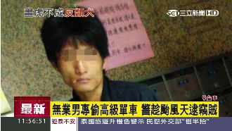 想要「破風」狂偷車　台中道明寺落網