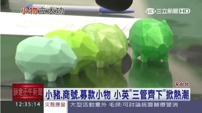 小額募款正夯　蔡英文改行賣包種茶