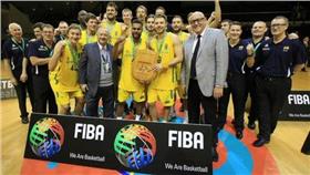 澳洲男籃（圖／翻攝自2016里約奧運推特）