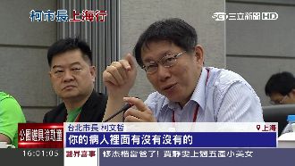 上海參訪day3　柯P變學生愛發問