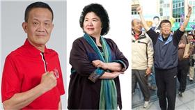 首圖-林瑞圖、陳菊、邱毅
合成圖／林瑞圖、陳菊、邱毅粉絲專頁