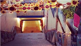 銘傳街梯　圖／邱同學提供