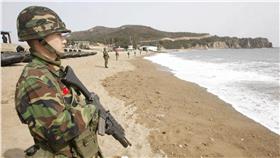 北韓西部邊界　圖／美聯社／達志影像