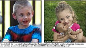 性別流動／Dailymail／http://www.dailymail.co.uk/news/article-3070406/I-remember-moment-saw-six-year-old-son-daughter-bouncing-new-blue-girl-s-one-piece-suit-d-fallen-love-Ziya-born-male-identifies-boy-preferences-girl.html
