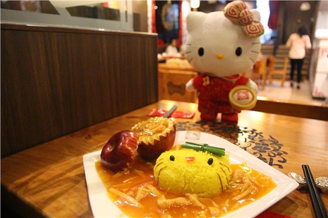 去香港跟Kitty+彈頭先生吃中餐