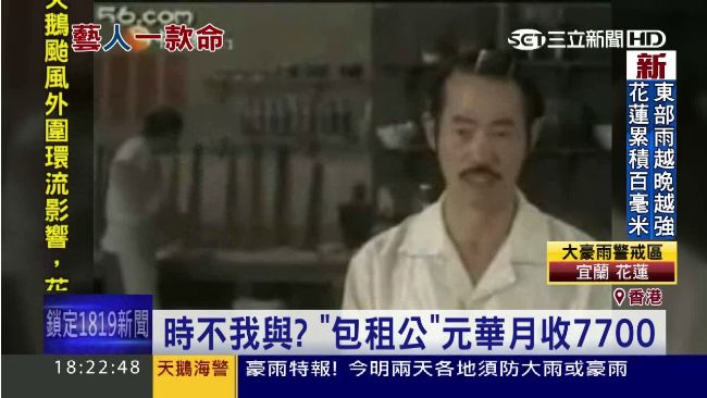昔日包租公窮困潦倒　月收僅7700