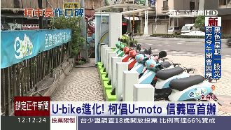 柯P推U-moto　無照駕駛成隱憂