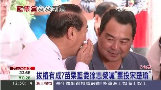 宋楚瑜訪苗栗　藍委徐志榮竟喊：凍算