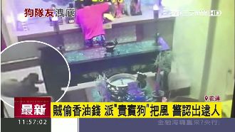 偷香油錢派愛犬把風　遭警認出逮人