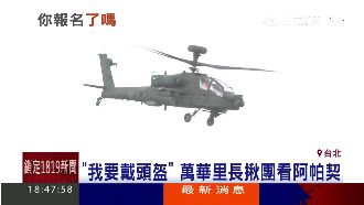 阿帕契開放參觀　萬華里長揪團大爆滿