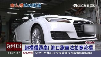 起標價過高！　進口跑車法拍竟流標