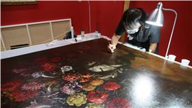 修補畫作／真相達文西特展　臉書