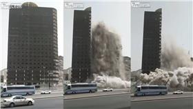 沙烏地阿拉伯,倒塌＿youtube