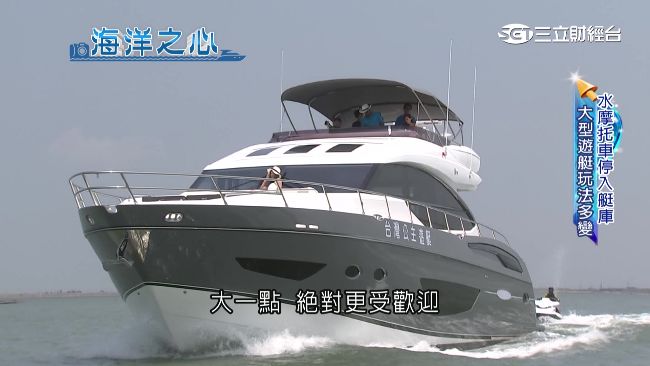 豪華遊艇停靠布袋港　玩家爭睹風采！