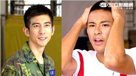 《軍官‧情人》中軍人代表郭鑫、孫其君、楊鎮及梅賢治