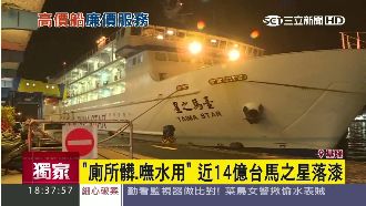 耗資14億！台馬之星廁所又髒又沒水