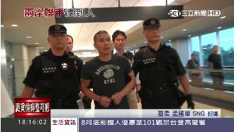 竹聯槍手藏身大陸2年　今遭遣送回台