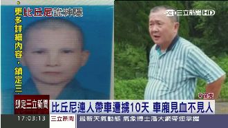 比丘尼遭擄10天　車廂見血不見人